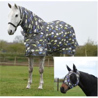 Comfitec Essential Mesh II Combo Neck Fly Rug & Free Fly Mask Bundle